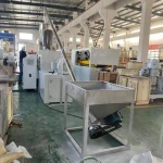 Plastic exruder production line PE pipe extrusion line