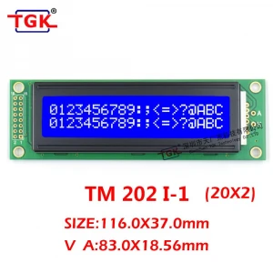 lcd display 20X2 modules TM202i-1 Standard 2002 lcd screen