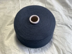 Regenerated open end cotton yarn