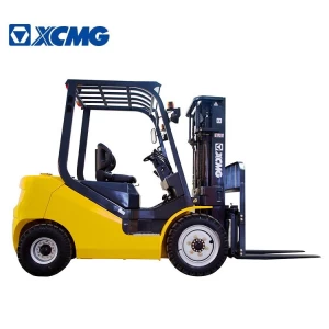 XCMG brand 2t small diesel forklifts trucks FD20T home forklift with 4070mm mast height price
