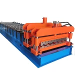Roofing sheet roll forming machine