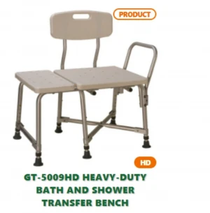 Heavy duty bath and shower transfer bench