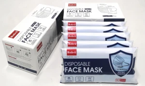 Buda-U 3PLY Disposable Face Masks for adults