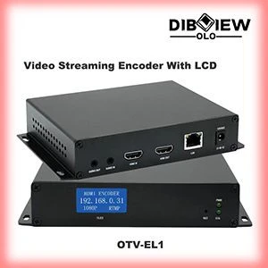 OTV-EL1 New Arrival H265 H264 IPTV Streaming HDMI Video TO IPTV SRT Encoder With LCD Loopout Support Live Facebook