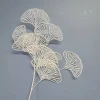 2022 New High Quality Wholesale Artificial Ginkgo Leaf for Events Decoration
