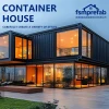 20ft 40ft Flat Pack Container House Waterproof Windproof Portable Building