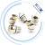 Import M8 Male Field Wireable Connector 3 4 Pin Metallic Waterproof Female Assembly Straight Shielded Sensor Connector from China