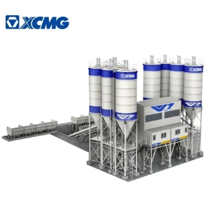 XCMG Official Concrete Batching Plant HZS90V 90M3/H Mobile Concrete Mixer Manufacturing Plant for Sale