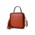 Import New Fashion Genuine Leather Rivet Women Square Hand Bag from China