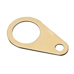 Heavy-Duty Brass Earth Tag for Cable Glands