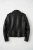 Import Custom Men's Premium Black Genuine Leather Biker Jacket Motorcycle Jacket OEM ODM Private Label from Pakistan