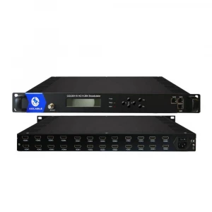 Digital Tv Head-end System MPEG-4 AVC/H.264 Video encoding COL5011V Encodulator