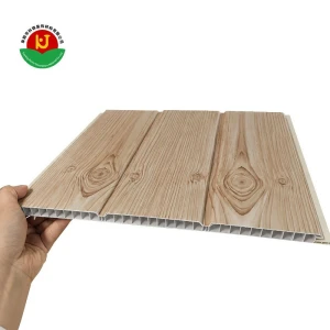 Elegant Wood-Grain 30cm PVC Ceiling Panels – Low Maintenance, High Durability