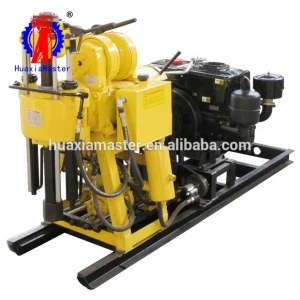 Borehole hydraulic water well drilling machine/100meters exploration drill rig equipment powerful drill machinery