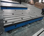 hot selling cast iron T-slots floor plates working tables