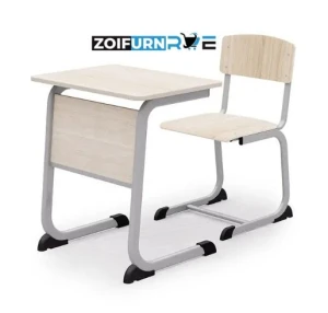 School Zoifurnrme School Furniture Classroom Furniture Single Student Desk And Chair Set School Furniture Student Desks