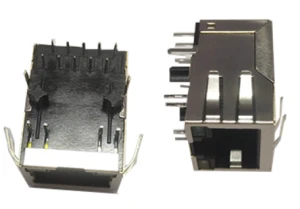 RA19113G08GA(30C) connector Shell: Brass, Thickness=0.20mm