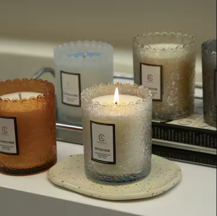Buy Custom Luxury Soy Wax Candle Scented Candle Home Decoration Wedding ...
