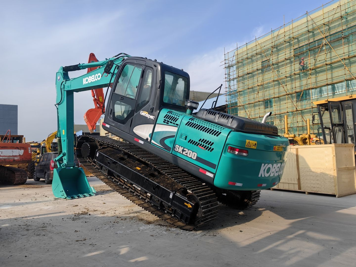 Buy Japan Kobelco Sk200 Sk210 Sk260-8 Used Excavators from PF Machinery ...