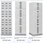 Paraffin Block Storage Cabinet for Histology Lab – 14840 Wax Blocks, Steel Cabinet with Stainless Steel Base