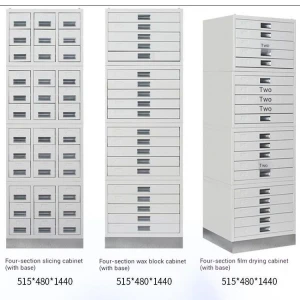 Paraffin Block Storage Cabinet for Histology Lab – 14840 Wax Blocks, Steel Cabinet with Stainless Steel Base