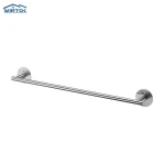 Stainless Steel Bathroom Accessories Wall Mounted Single Towel Rack Towel Rail Towel Bar