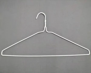 Glvanized Metal Wire Laundry Hanger Wire Hanger Clothes Hanger 40cm