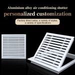 Aluminum Alloy Air Conditioning Outlet Shutter Ventilation Cover
