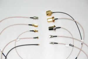 Antenna and rf cable, microwave components