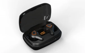OEM deep bass bt5.0 Headphone Wireless Earphone Tws headset with led display