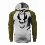 Custom Logo Puff Printing Hoodie Men Pullover Cotton Fleece Streetwear