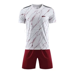 Quick Dry Jersey Football Shirt Uniform Football Kit Set Custom Sublimation Soccer Uniform