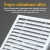Import Aluminum Alloy Air Conditioning Outlet Shutter Ventilation Cover from China