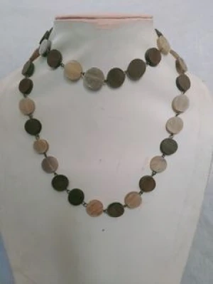 COLOR HORN BEADS NECKLACE