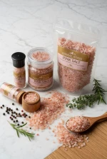 Himalayan Pink Salt Small Coarse Granules (1-2mm)