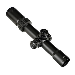 1-6X28 Thin Edge IR Hunting Riflescopes Engraved Glass Reticulum Mil Dot RGB Lighting Towers Lock Reset Scope Shooting