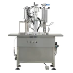 1 Inch valve tin plate can Aerosol filling machine for shaving foam