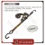 Import 1" x 14 1500lbs breaking strength camo sliding professional ratchet strap/rachet tie down/lashing strap from China