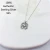 Import 100% 925 sterling silver four leaf clover pendant diamond necklace with cubic zircon Brand Fine Jewelry Collar neckles Chains from China