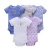 Import 100% cotton Short Sleeve newborn baby clothes clothing baby romper set 5 pieces baby knitted romper from China