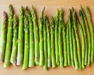 100% Fresh Frozen Green Asparagus