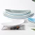 Import 100% melamine plastic modern dishes custom printed boat shaped salad appetizer food plates from China