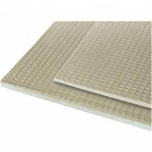 100% waterproofing 6mm*600mm*1200mm  tile backer board Attaching to masonry concrete or plaster used in UK  bathroom kitchen