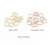 1000pcs/bag DIY Jewelry Findings Components Stainless Steel Gold/rose Gold Color Split Rings Opening Jump Ring