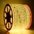 100m waterproof flexible round 13mm color changing decoration led rope lighting