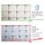 Import 10.2P-9 Calendar dry erase board magnetic whiteboard for refrigerator from China