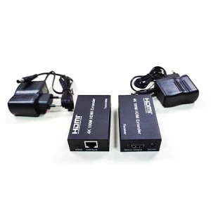 1080P 120M HDMI IP Extender Ethernet Cable Transmit 120M 1 to Multi IP with Loop Out Transmitter and Receiver Signal Amplifier