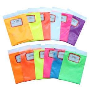 12 color water based uv nail glow neon pigment cosmetic private label packaging eyeshadow