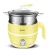 Import 1.2L Green/Yellow mini food noodle milk soup stainless steel mini electric multi pot from China