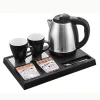 1.2L Hotel Electric Kettle 220V Electric Kettle Tray Set